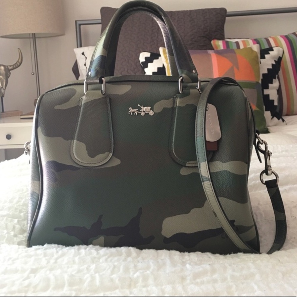 Limited Edition- Coach Camouflage Satchel